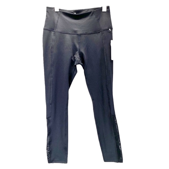 Apana Yoga Pant Mesh Side panel Black Brand New - Picture 11 of 11